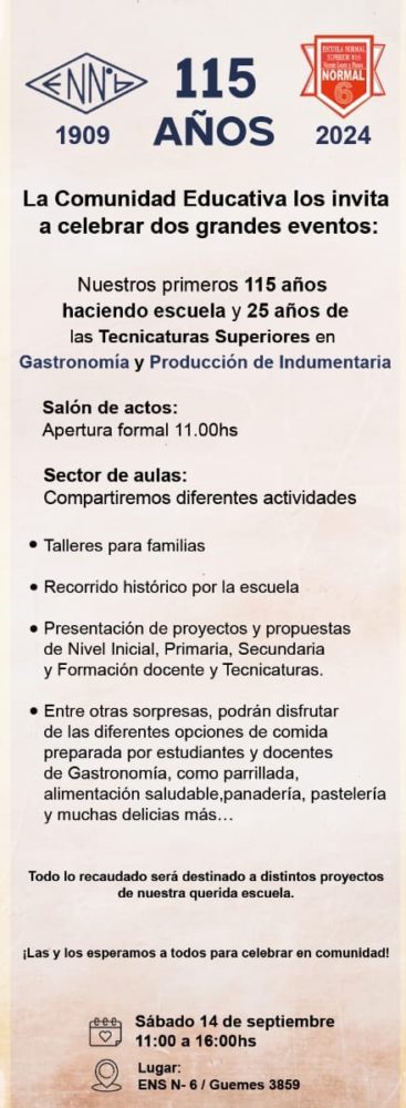 BLOG – ESCUELA NORMAL SUPERIOR Nº 6